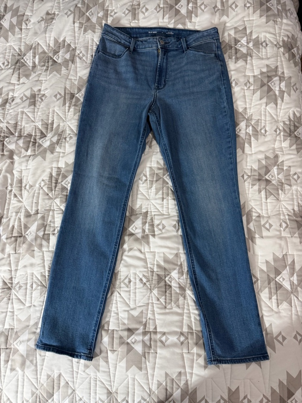 Old Navy Women's High Rise Straight Jeans Size 10